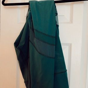 Lululemon Green Sheer Leggings
